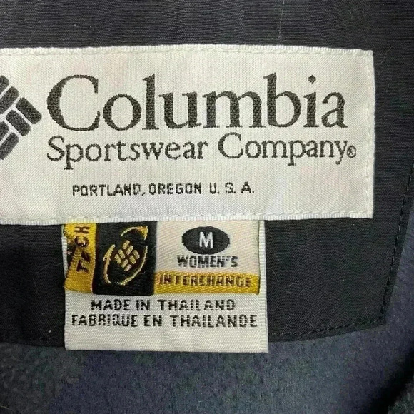 Columbia Titanium Omni Tech Size M Hoodie Parka Winter Jacket 3 in 1 - Picture 4 of 4